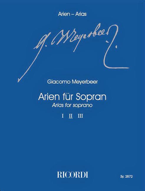 Arien - für Sopran (II)- - zpěv a klavír